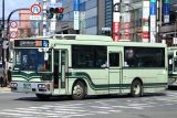 京都市バス 西工96MC PJ-KV234L1 1496号車 206系統 京都駅前にて