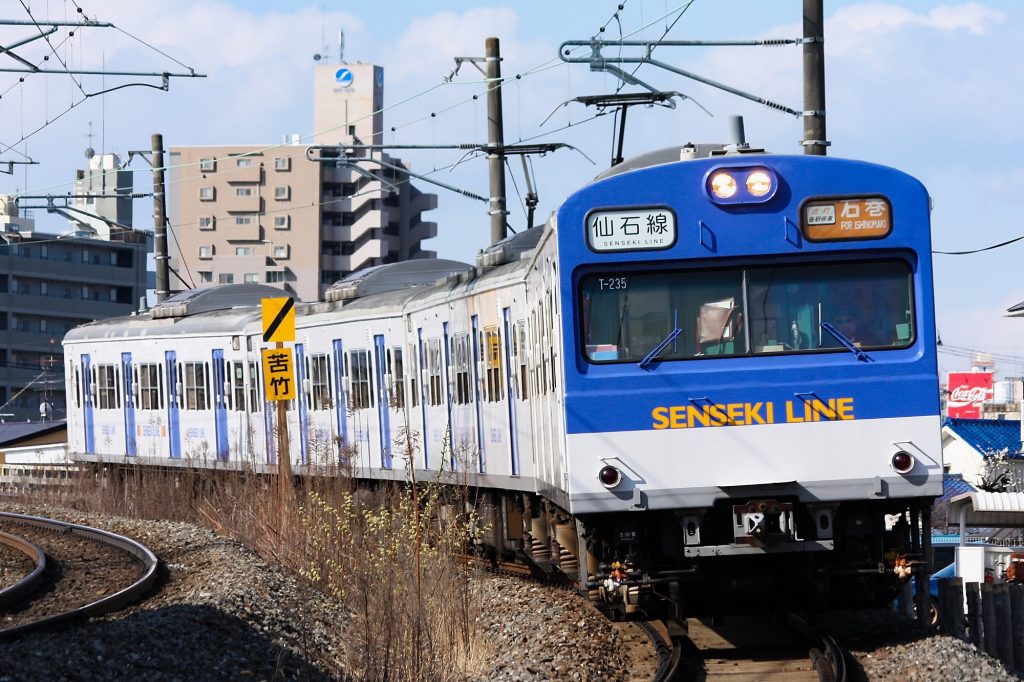 JR東日本 仙石線 103系 RT-235編成 苦竹→小鶴新田にて