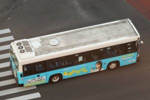 宮崎交通 日野レインボーHR (PB-HR7JHAE) 153号車　屋根