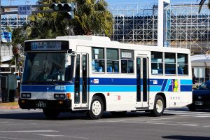 宮崎交通 いすゞジャーニーK (U-LR232J) 1051号車