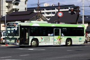 京都市バス いすゞPJ-LV234N1 1254号車 205系統 河原町塩小路にて