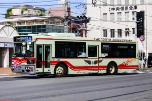 京都市バス 西工96MC PJ-LV234L1 1391号車 37系統 北大路BTにて