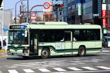 京都市バス いすゞQKG-LV234L3 3019号車 急行101系統 京都駅前にて