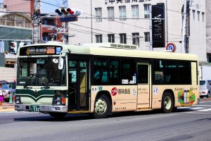 京都市バス いすゞエルガType-B KL-LV834L1 502号車 205系統 北大路BTにて