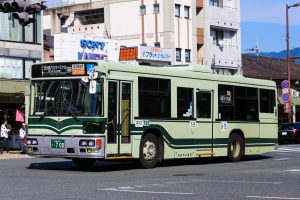 京都市バス 西工96MC KL-UA272KAM改 700号車 206系統 烏丸北大路にて