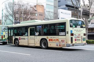 京都市バス いすゞQKG-LV234N3 2996号車 37系統 御池笹屋町にて