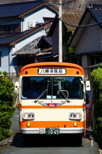 伊予鉄南予バス 日野K-RL321 1065号車 前面