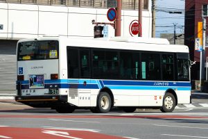 宮崎交通 いすゞエルガミオ (SKG-LR290J2) 523号車