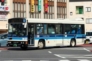 宮崎交通 日野レインボーHR (KK-HR1JKEE) 131号車