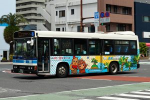 宮崎交通 日野レインボーHR (KK-HR1JKEE) 153号車