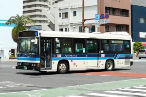 宮崎交通 日野レインボーHR (KK-HR1JKEE) 184号車