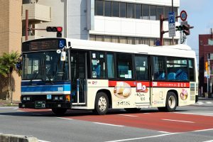 宮崎交通 日野レインボーHR (KK-HR1JKEE) 19号車