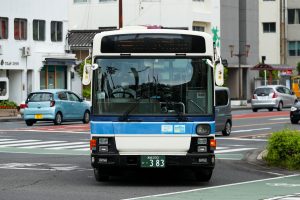 宮崎交通 いすゞエルガミオ (KK-LR333J1) 383号車