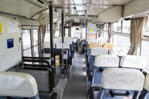 下津井電鉄 ブルーリボンRU U-RU3HJAA H-331号車 車内