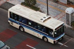 宮崎交通 西工96MC(いすゞPA-LR234J1改) 234号車 屋根