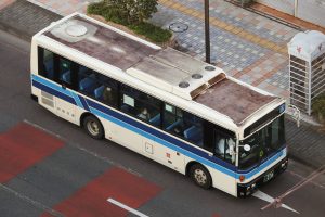 宮崎交通 西工96MC(いすゞPA-LR234J1改) 238号車 屋根