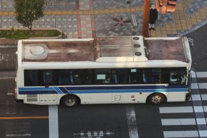 宮崎交通 西工96MC(いすゞPA-LR234J1改) 238号車 屋根