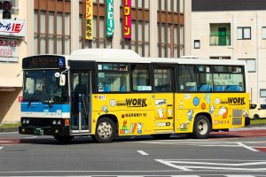 宮崎交通 日野レインボーRR (KK-RJ1JJHK改) 72号車