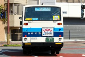 宮崎交通 日野レインボー (P-RR172BA) 831号車