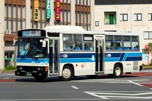 宮崎交通 日野レインボーRR (U-RR3HJAA) 1045号車