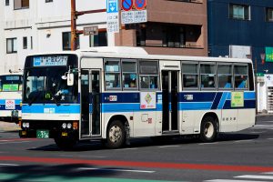 宮崎交通 三菱ふそうエアロミディ (U-MK517J) 956号車