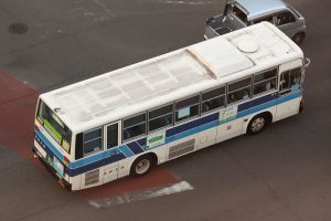 宮崎交通 三菱ふそうエアロミディ (U-MK517J) 956号車