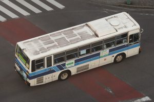 宮崎交通 三菱ふそうエアロミディ (U-MK517J) 956号車