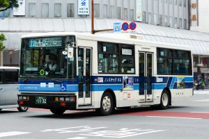 宮崎交通 西工+日デオリジナルボディ（KC-RM211GAN改）1132号車