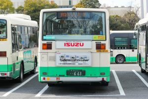 奈良交通 いすゞキュービック (KC-LV280Q) 661号車 奈良22 き 661