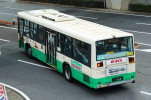 奈良交通 いすゞキュービック (KC-LV280Q) 661号車 奈良22 き 661