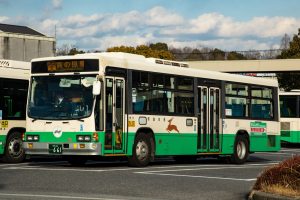 奈良交通 いすゞキュービック (KC-LV280Q) 661号車 奈良22 き 661