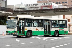 奈良交通 いすゞキュービック (KC-LV280Q) 661号車 奈良22 き 661