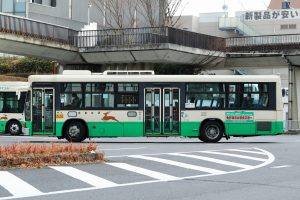 奈良交通 いすゞキュービック (KC-LV280Q) 661号車 奈良22 き 661