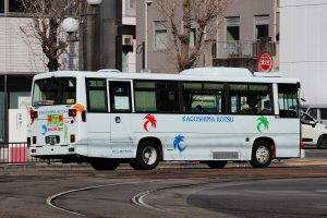 鹿児島交通 レインボーRJ(KK-RJ1JJHK改) 鹿児島200 か 2186