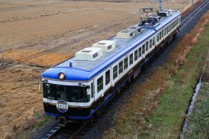 一畑電鉄5000系 5010編成 (2025年1月撮影) 屋根上