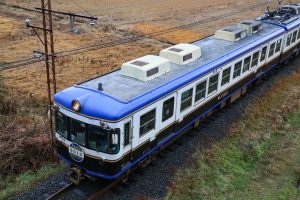 一畑電鉄5000系 5010編成 (2025年1月撮影) 屋根上