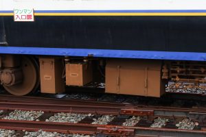 一畑電鉄5000系 5110編成 5010号車(2025年1月撮影) 床下機器