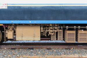 一畑電鉄5000系 5010編成 5010号車(2025年1月撮影) 床下機器