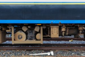 一畑電鉄5000系 5010編成 5010号車(2025年1月撮影) 床下機器
