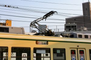 広島電鉄800形 のZパンタグラフ