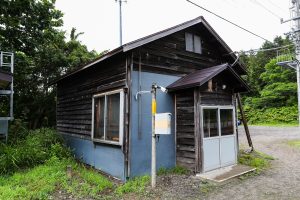 JR北海道･函館本線 渡島沼尻駅の駅舎の外観（北海道茅部郡森町）