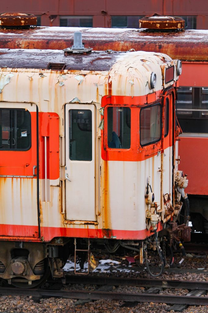 キハ58 787 美濃太田車両区で留置 2013-02-13