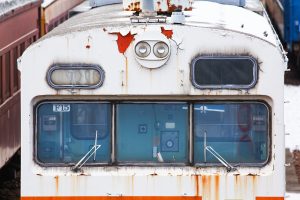 JR東海 103系東海色 クモハ103-18 保存車 美濃太田にて 2013年2月