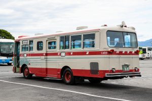 山梨交通 いすゞK-CCM410･C486号車 (2025年6月撮影)