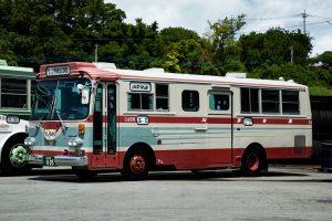 山梨交通 いすゞK-CCM410･C486号車 (2025年6月撮影)