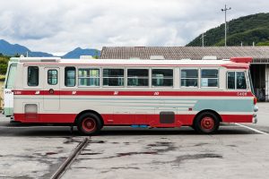 山梨交通 いすゞK-CCM410･C486号車 (2025年6月撮影)