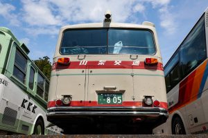山梨交通 いすゞK-CCM410･C486号車 (2025年6月撮影)