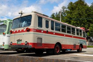 山梨交通 いすゞK-CCM410･C486号車 (2025年6月撮影)