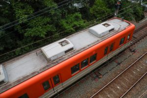 阪神電鉄8000系 8213F 屋根（2025年5月撮影）