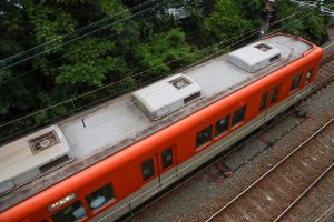 阪神電鉄8000系 8213F 屋根（2025年5月撮影）